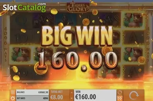 Οθόνη3. Tiger's Glory Κουλοχέρης