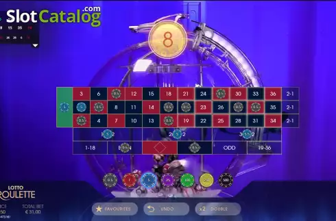 Οθόνη4. Lotto Roulette Κουλοχέρης 