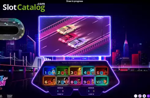 Οθόνη3. Race for Cash Live Κουλοχέρης 