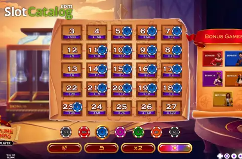 Οθόνη2. Fortune Islands: Single Player Κουλοχέρης