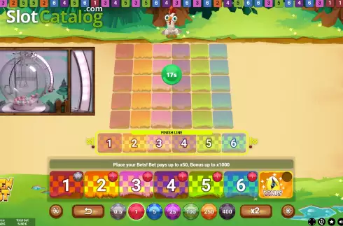 Οθόνη2. Chicken Quest Live Κουλοχέρης