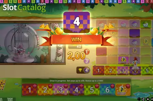 Οθόνη4. Chicken Quest Live Κουλοχέρης