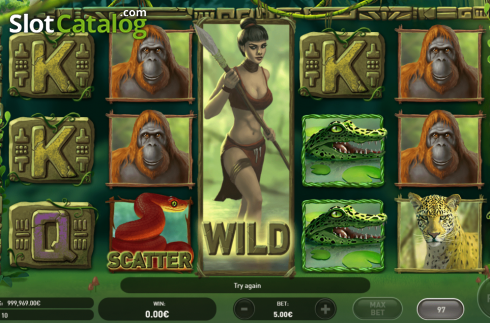 Οθόνη4. Fortune Jungle Κουλοχέρης