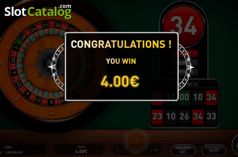 Οθόνη4. American Roulette (R. Franco) Κουλοχέρης 