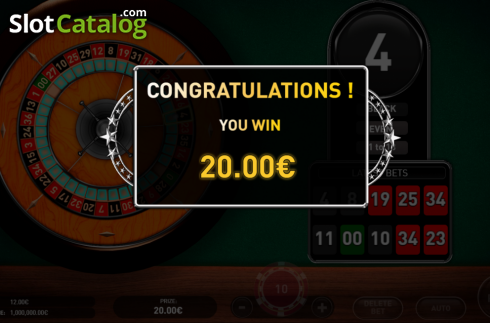 Οθόνη5. American Roulette (R. Franco) Κουλοχέρης 