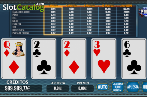 Οθόνη2. Draw Poker (R. Franco) Κουλοχέρης