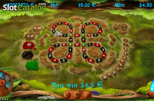 Οθόνη4. Flamy's Roulette (R. Franco) Κουλοχέρης