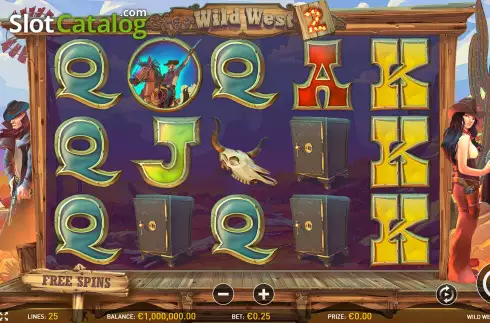 Οθόνη3. Wild West 2 Κουλοχέρης 