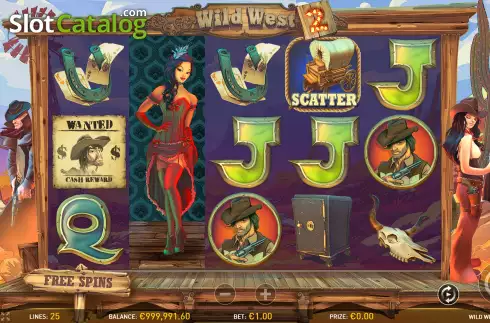 Οθόνη5. Wild West 2 Κουλοχέρης 