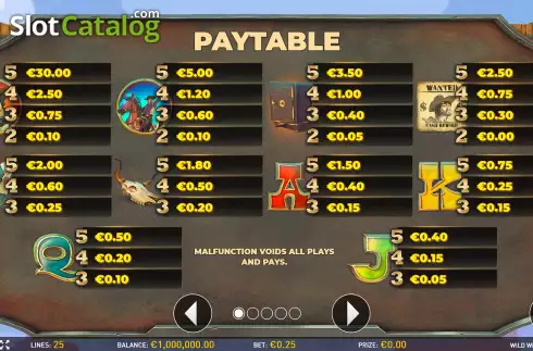 Οθόνη9. Wild West 2 Κουλοχέρης 