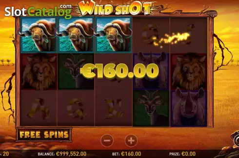 Οθόνη3. Wild Shot (R. Franco) Κουλοχέρης
