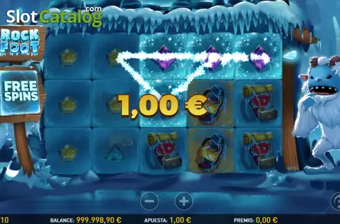 Οθόνη3. Rock Foot Κουλοχέρης