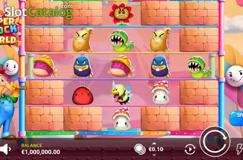 Οθόνη2. Super Block World Κουλοχέρης