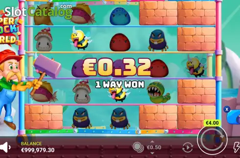 Οθόνη3. Super Block World Κουλοχέρης