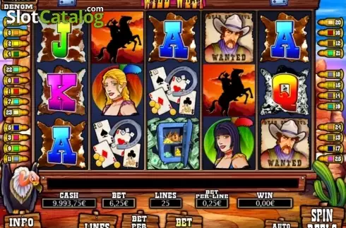 Οθόνη3. Wild West (R. Franco) Κουλοχέρης 