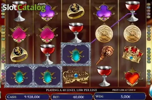 Οθόνη3. The Game of Chronos Lion Κουλοχέρης 