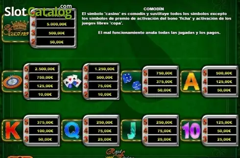 Οθόνη8. Royal Fabulous Casino Κουλοχέρης 