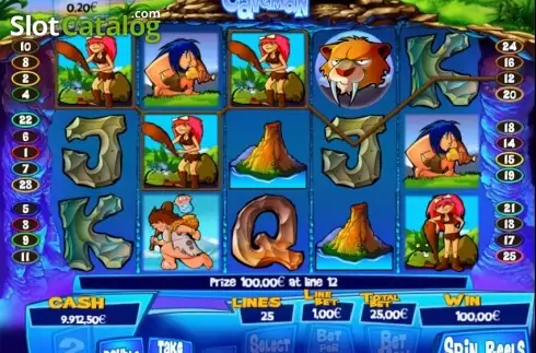 Οθόνη3. Caveman (R. Franco) Κουλοχέρης
