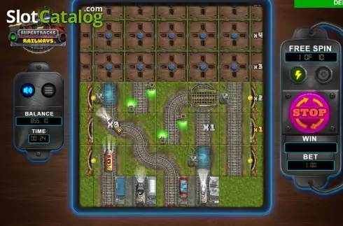 Οθόνη6. SuperTracks Railways Κουλοχέρης