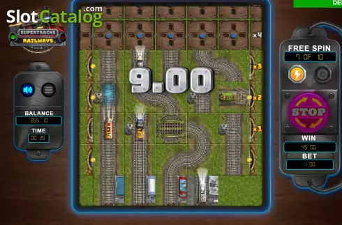 Οθόνη7. SuperTracks Railways Κουλοχέρης