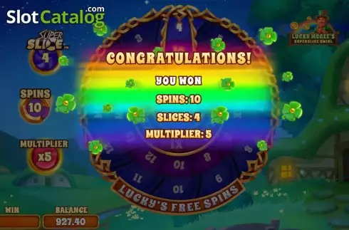 Οθόνη5. Lucky McGees Super Slice Swirl Κουλοχέρης