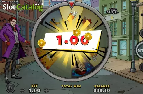Οθόνη4. Mad Joker SuperSlice Zones Κουλοχέρης