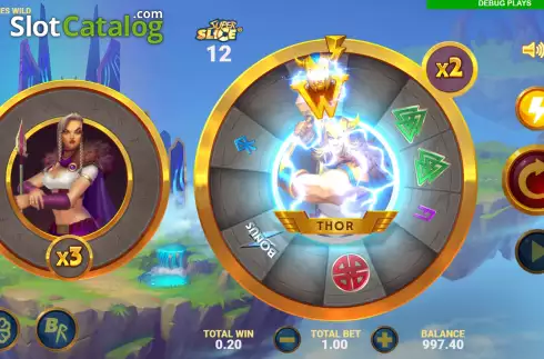 Οθόνη6. Thor Goes Wild Κουλοχέρης