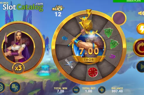 Οθόνη7. Thor Goes Wild Κουλοχέρης