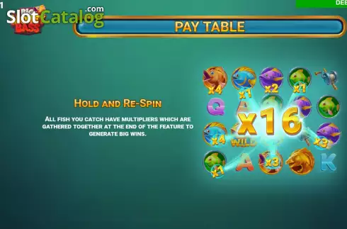 Οθόνη9. Big Money Bass Κουλοχέρης