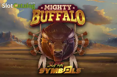 Mighty Buffalo (RAW iGaming) Λογότυπο Mighty Buffalo (RAW iGaming) Λογότυπο