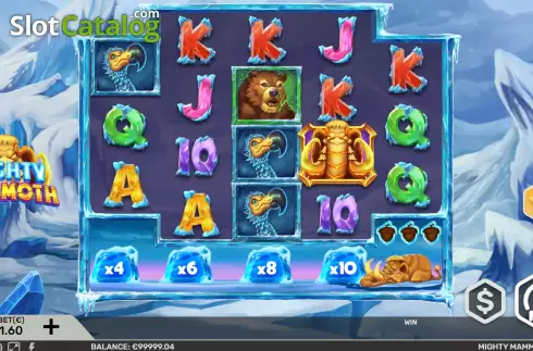 Οθόνη3. Mighty Santa SuperSymbols Κουλοχέρης