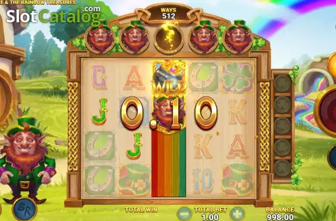 Οθόνη3. Lucky McGee and The Rainbow Treasures Κουλοχέρης