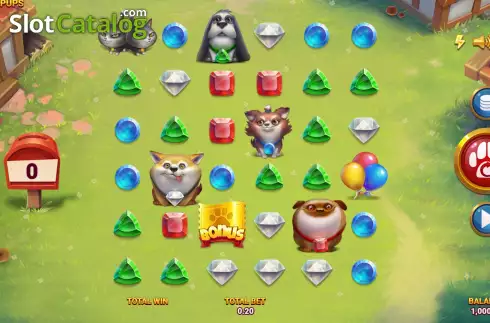 Οθόνη2. Diamond Pups Κουλοχέρης