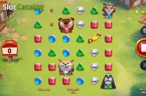 Οθόνη3. Diamond Pups Κουλοχέρης