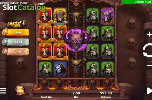 Οθόνη2. Hellreign Smash Pots Κουλοχέρης 