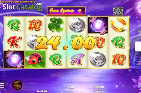 Οθόνη3. Fortune Teller's Charm 6 Smash Pots Κουλοχέρης