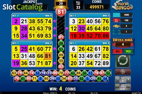 Οθόνη7. Hot Bingo (RCT Gaming) Κουλοχέρης