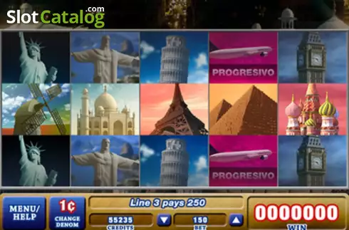 Οθόνη2. Around the World (RCT Gaming) Κουλοχέρης