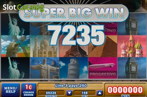 Οθόνη3. Around the World (RCT Gaming) Κουλοχέρης