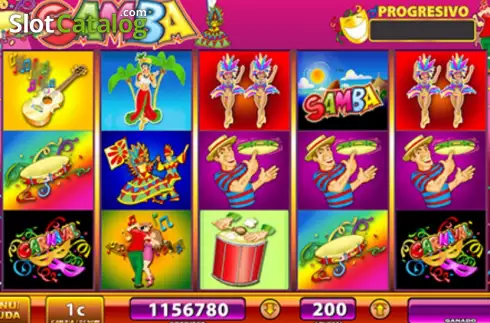 Οθόνη2. Samba (RCT Gaming) Κουλοχέρης
