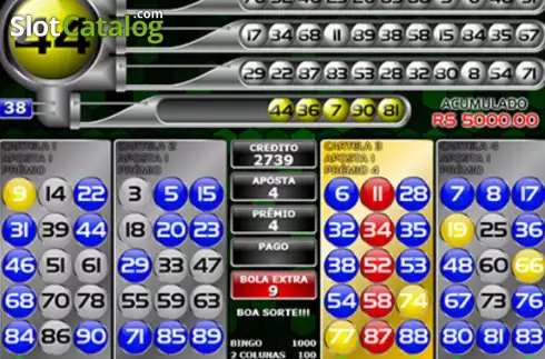 Οθόνη3. Steel Bingo Κουλοχέρης 