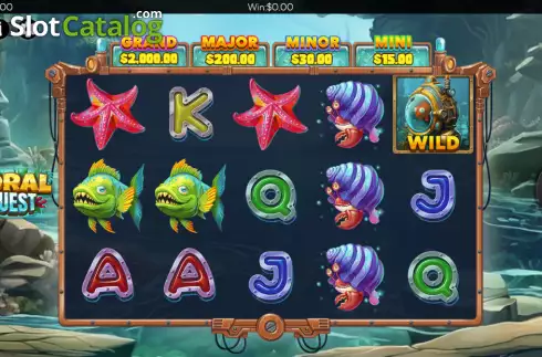 Οθόνη2. Coral Quest Κουλοχέρης