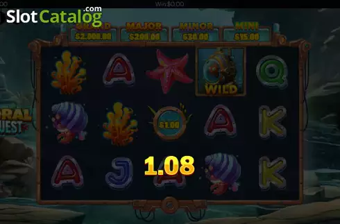 Οθόνη3. Coral Quest Κουλοχέρης