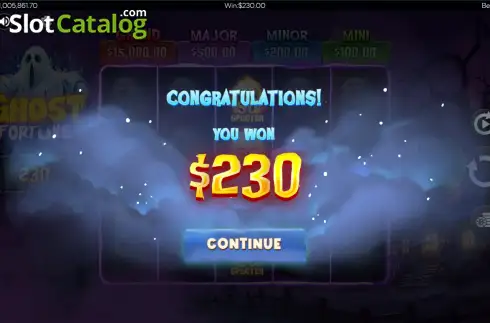 Οθόνη3. Ghost Fortune Κουλοχέρης
