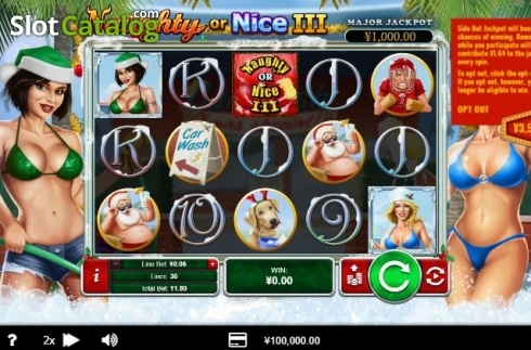 Οθόνη2. Naughty or Nice 3 Κουλοχέρης