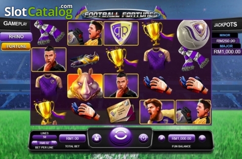 Οθόνη2. Football Fortunes Κουλοχέρης