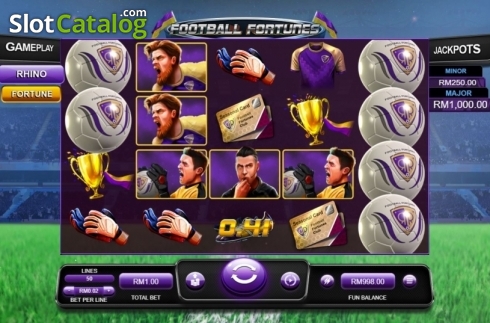 Οθόνη3. Football Fortunes Κουλοχέρης