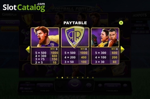 Οθόνη6. Football Fortunes Κουλοχέρης
