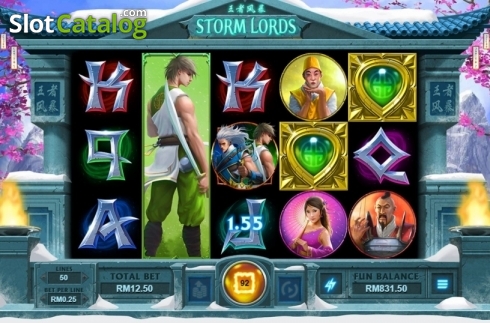 Οθόνη3. Storm Lords Κουλοχέρης