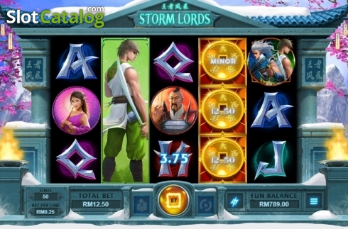 Οθόνη4. Storm Lords Κουλοχέρης